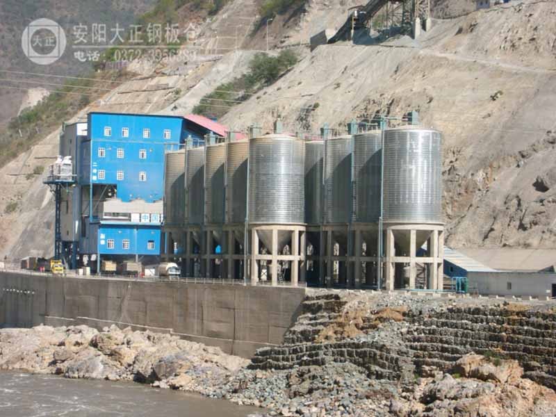 钢板仓 钢板库 粮仓